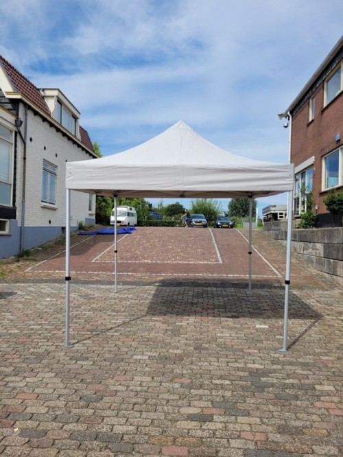 Partytent 3x3m - Lichtgrijs
